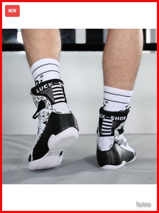Lightweight High-Top Boxing Shoes with Ankle Support for Training main image 6